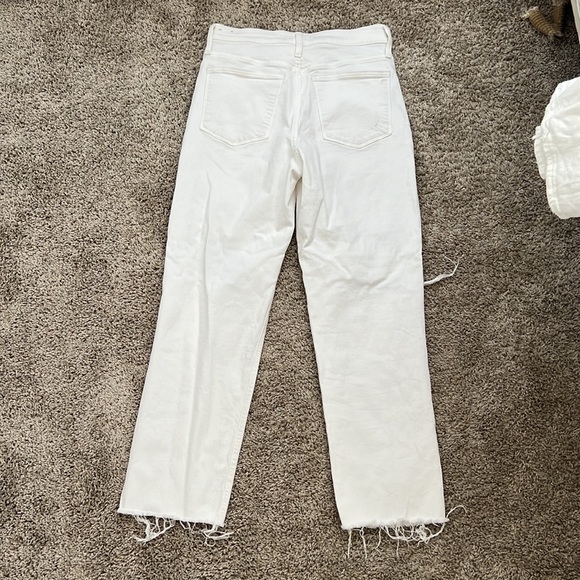Madewell Perfect Straight Jean size 28 White - Picture 4 of 5